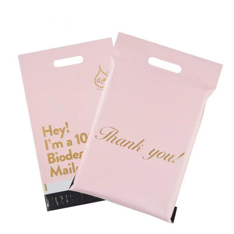 Eco Biodegradable Mailers Bag with Handle - Soaraway Packaging