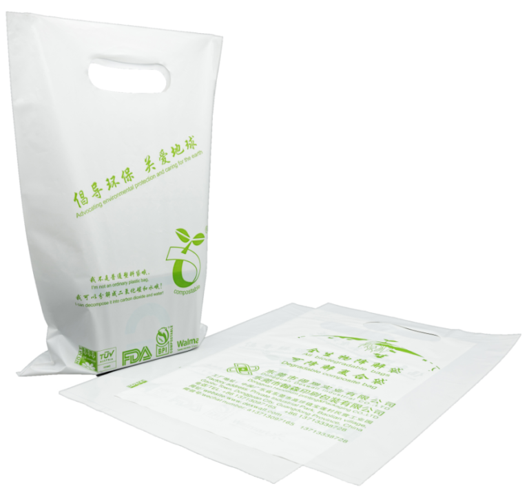 Biodegradable Shopping Bag For Garment Packaging