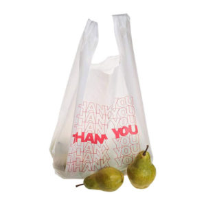 Biodegradable Shopping Thank You Carrier Bag