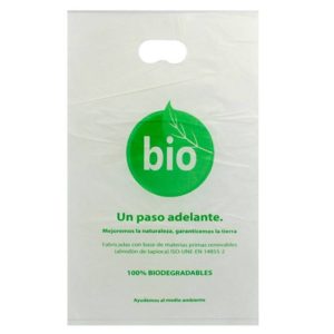 Die Cut Compostable Shopping Bag with Handle