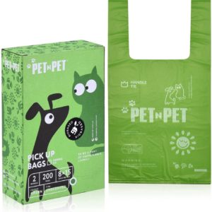 Compostable Dog Poop Bags with Handles