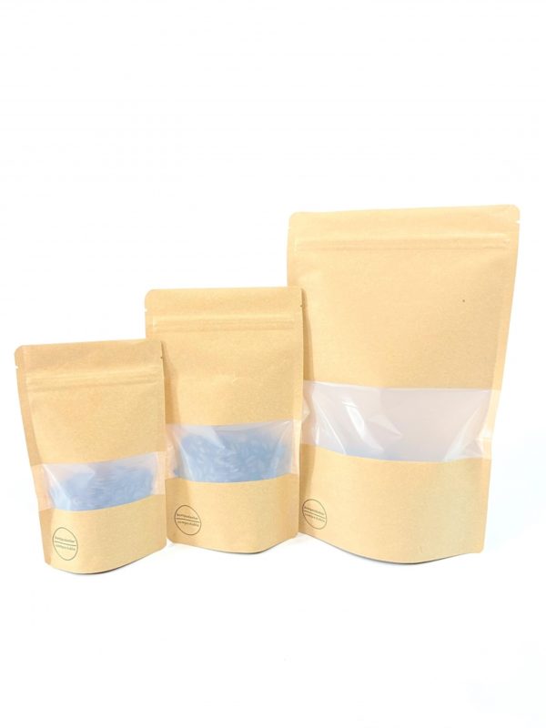 Compostable Stand up Food Pouch with Window