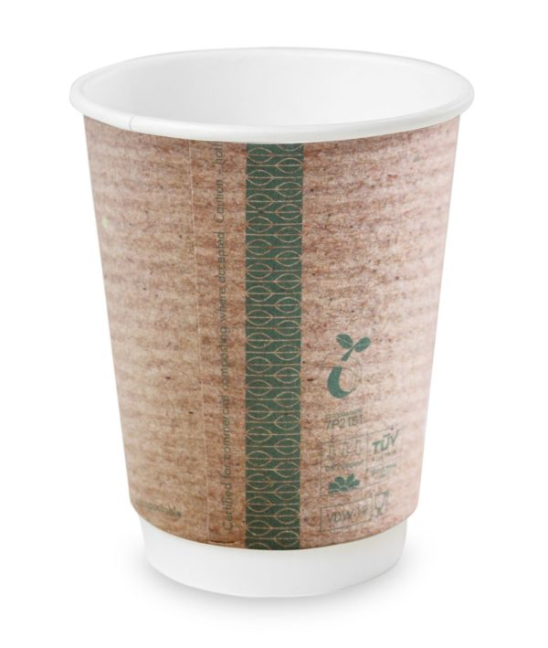 Custom Printed Biodegradable Coffee Cup