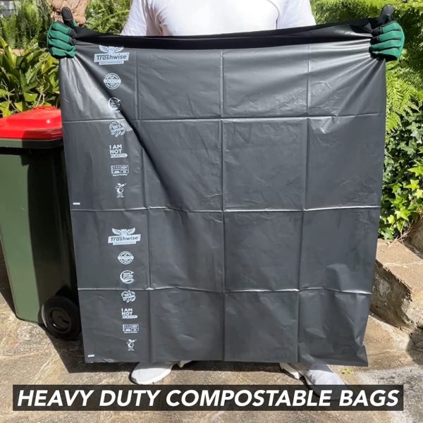 Large Compostable Trash Bag for Urban Waste